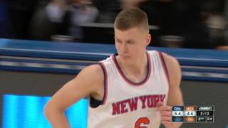 Dirk Nowitzki - Dallas Mavericks - Kristaps Porzingis - New York Knicks