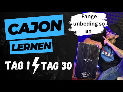 Cajon Lernen: So spielst DU richtig Cajon Anfänger#1