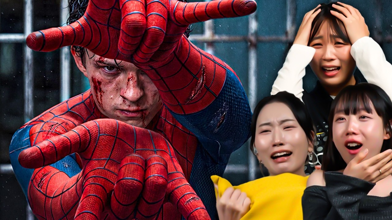 Korean Girls React To MCU Spider-Man's Most LEGENDARY Moments! | 𝙊𝙎𝙎𝘾