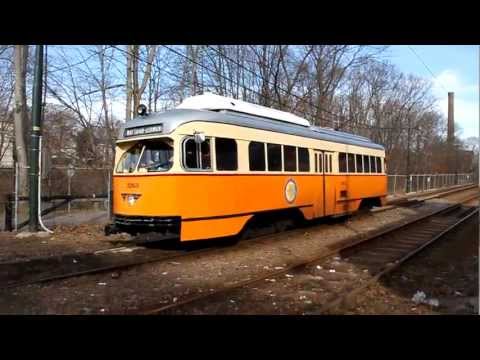 PCC in Boston: Central Avenue of the Ashmont - Mattapan High Speed Line
