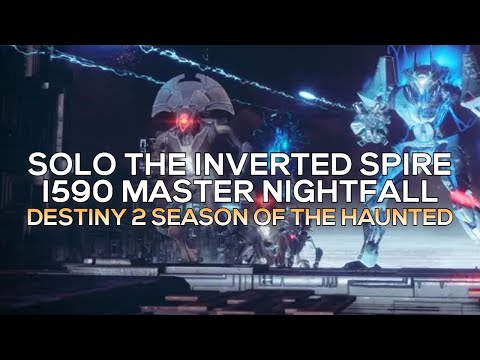 Solo 1590 Master Nightfall The Inverted Spire (Titan Solar 3.0) [Destiny 2]