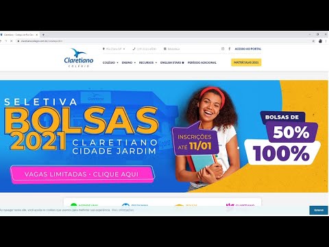 Claretiano Colégio Cidade Jardim tem bolsas com até 100% de desconto