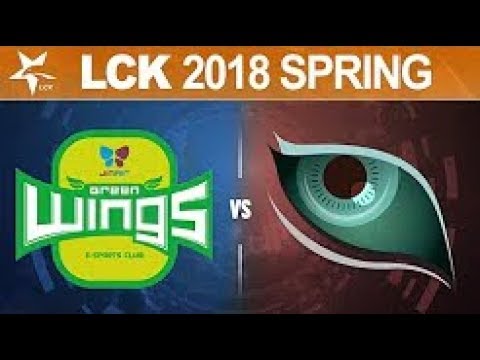 JAG vs KDM, Game 2   LCK Spring Split 2018 W7D2  Jin Air GreenWings vs Kongdoo Monster G2