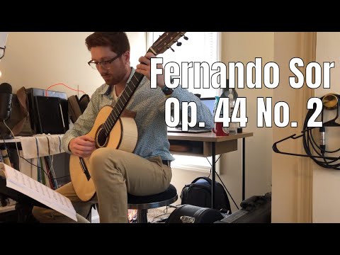 Fernando Sor | Op. 44 No. 2 | Classical Guitar