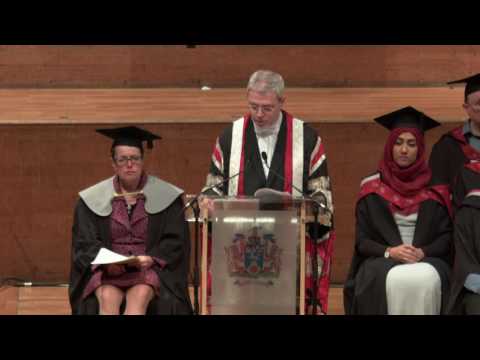 UCLan Graduation Ceremony: Wednesday 7th December 2016 - Morning
