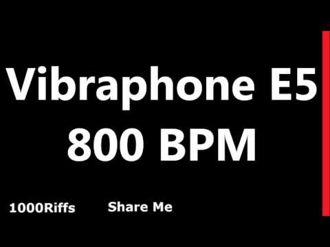 Vibraphone E5 Metronome : 800 BPM