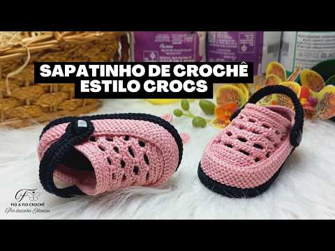 Sandalinha Thomaz de Crochê