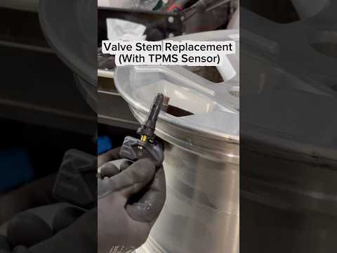 Tire Valve Stem Replacement #automobile #mechanic #howto #diy