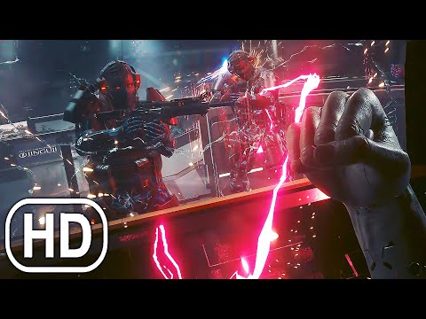 V Unleashes The Blackwall To Kill Everyone Scene - Cyberpunk 2077: Phantom Liberty