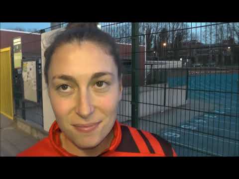 Audrey Demoustier après FWS Woluwe   USGTH Ladies le 23 02 2019