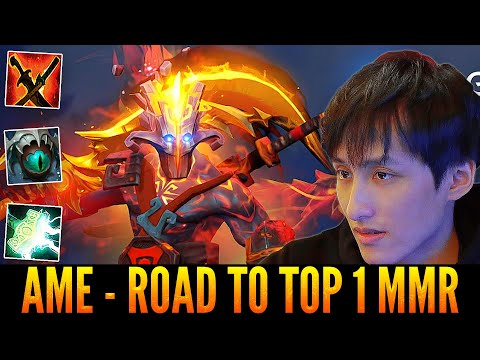 AME Stunning Juggernaut Gameplay - Road To China TOP 1 MMR - Dota 2 Highlights