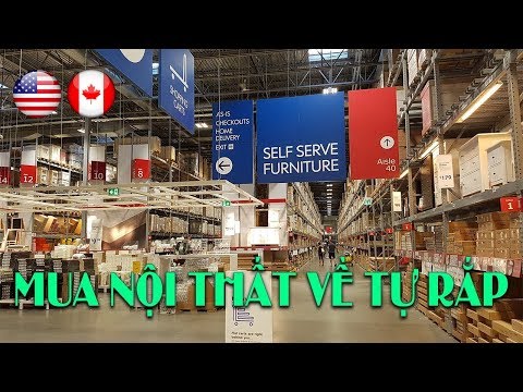 IKEA cửa hàng nội thất lớnở Mỹ e Canadá |