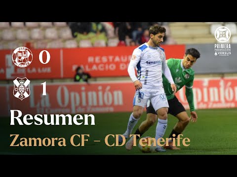 CD Tenerife | Resumen del Zamora CF - CD Tenerife (J. 20, Primera Federación 25/26)