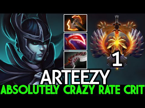 ARTEEZY [Phantom Assassin] Absolutely Crazy Rate Crit Intense End Game Dota 2