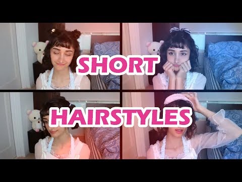 4款簡單又卡哇伊的短髮髮型。 (4 SIMPLE & KAWAII HAIRSTYLES FOR SHORT HAIR)