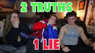 2 TRUTHS 1 LIE CHALLENGE! (FEAT. QUAYLOR)