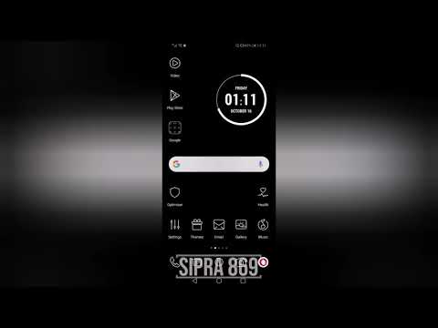 Changing icons and theme in Huawei
