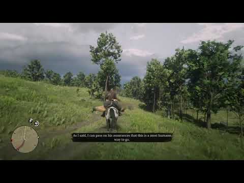 Red Dead Redemption 2 electric chair side mission