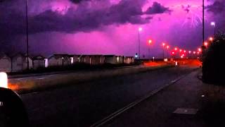 preview picture of video 'Worthing lightning storm July 2014 (short version)'