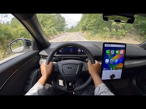 Thumbnail for 2023 Ford Mustang Mach-E GT - POV Test Drive by Ford Mustang Mach-E