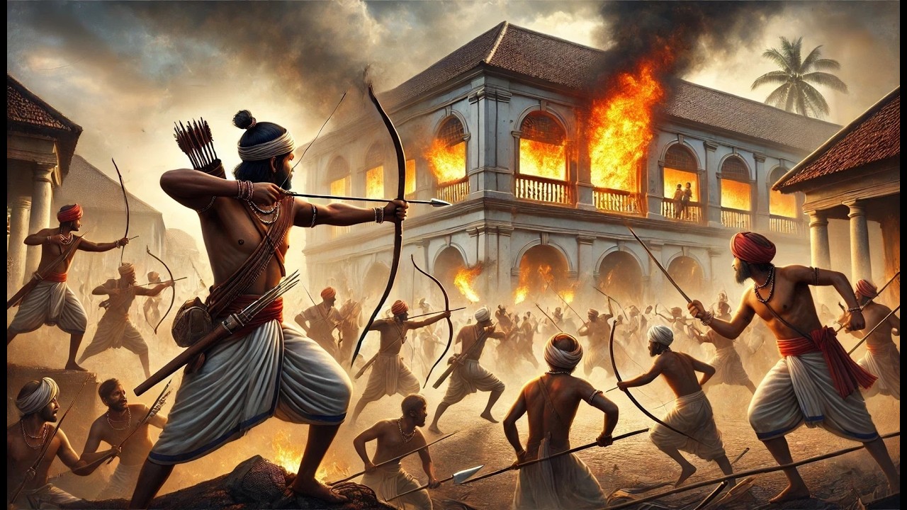 Video detailing the military suppression of the 1855 revolt
