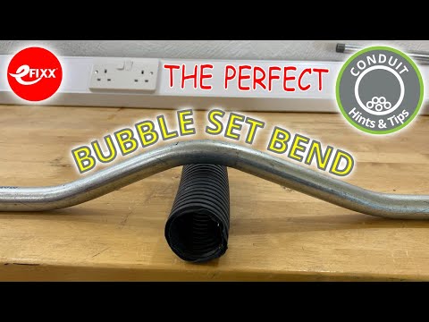 How to Make a Bubble Set or Swan neck bend in Conduit