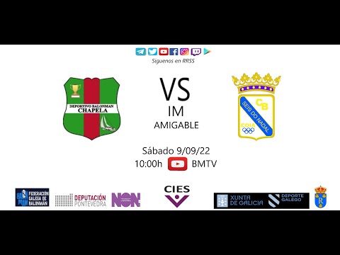 230909 IM BM CHAPELA - BM SEIS DO NADAL(Amigable)