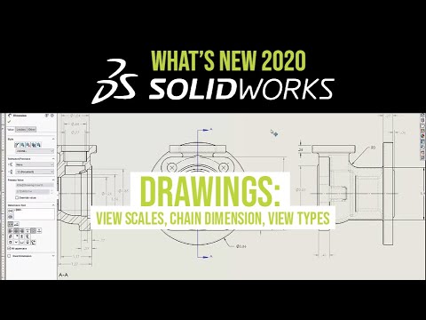 SOLIDWORKS 2020 CAD Tutorial - Drawings Enhancements