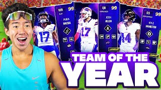 All Team Of The Year Lineup! Most Unstoppable Team in Madden..
