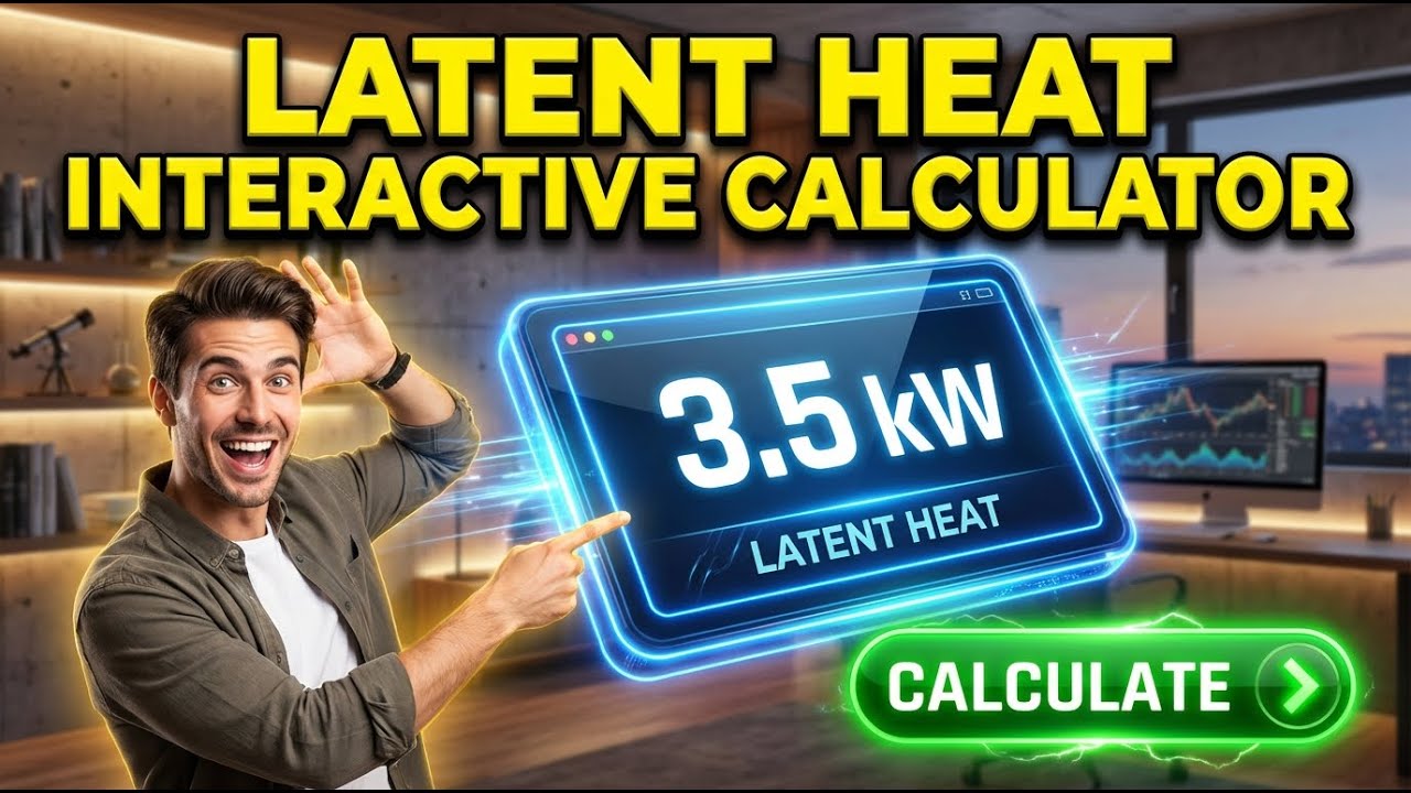 Latent Heat Interactive Calculator