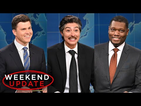 Weekend Update ft. Melissa Villaseñor - SNL