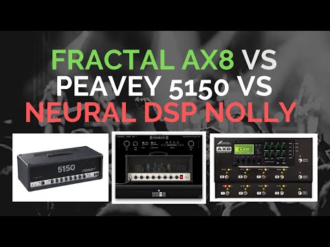 Fractal AX8 vs Peavey 5150 vs Neural DSP Nolly | 🤘🤘 🎵👺|