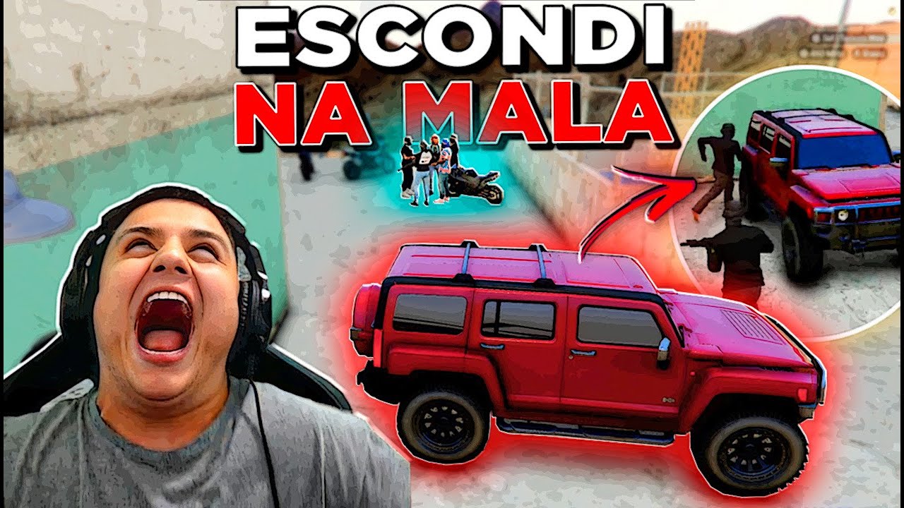 ME INFILTREI NA F@V3LA DA MILÍCIA no GTA RP 😂 (Clips da LIVE) (Paulinho O LOKO)