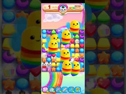 Cookie Jam Blast Game Play Walkthrough Rainbow Run Levels 211-220
