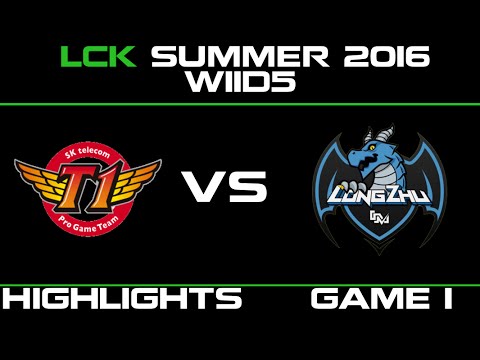 SKT vs LZ Game 1 Highlights LCK Champions 2016 W11D5 SK Telecom T1 vs Longzhu   SKT vs LZ