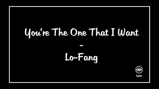 You&#39;re The One That I Want - Lo-Fang (Lyrics)