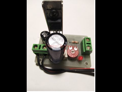 Usiamo lo stabilizzatore 7805 come alimentatore variabile