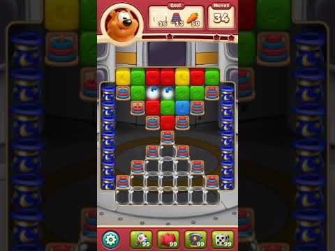 Toon Blast Level 3041 NO BOOSTERS - A S GAMING ✔️