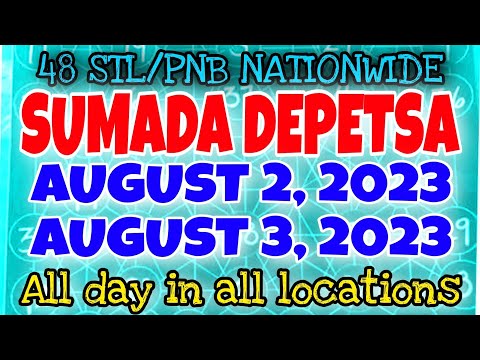 SUMADA DEPETSA/ AUGUST 2, & AUGUST 3, 2023/ ALL DAY IN ALL LOCATIONS...