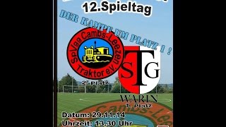 preview picture of video 'Landesliga West | SpVgg Cambs-Leezen vs. TSG Warin | 29.11.2014'