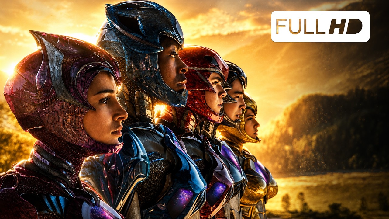 Power Rangers || ¡Un clásico de superhéroes! 5 jóvenes contra una amenaza alienígena || ▶️CineFlix 🎞