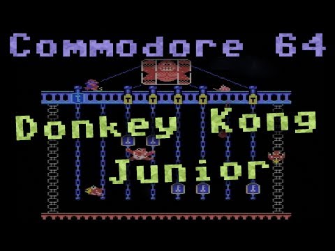 CC64 playing "Donkey Kong Junior" (2014). Game #122.