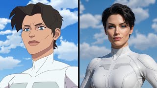 Invincible Character in Cinematic Version