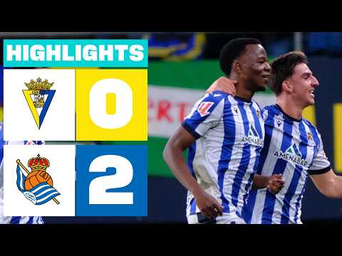 CÁDIZ CF 0 - 2 REAL SOCIEDAD B | RESUMEN LALIGA HYPERMOTION
