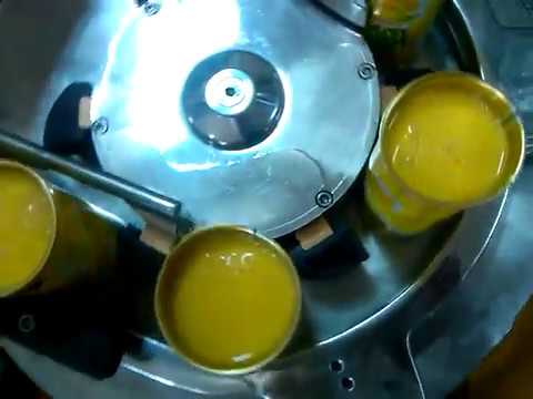Automatic Fruit Juice Filling Machine
