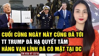 Download the video "THỜI SỰ HOA KỲ 22/10: TTTrump điều khẩn hàng vạn lính tinh nhuệ về Washington DC- BIẾN LỚN SẮP NỔ RA"