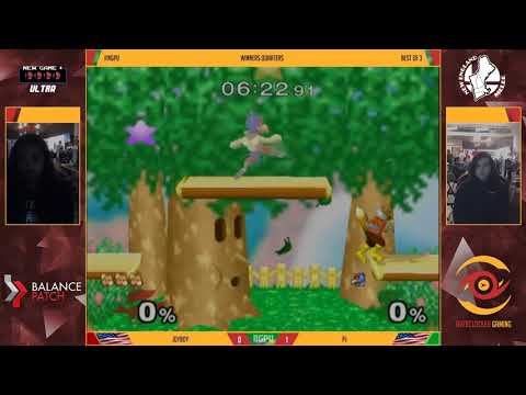NGPU 55 SSBM - DBJ | Joyboy (Fox) vs. PJ (Falco) - Melee WQF