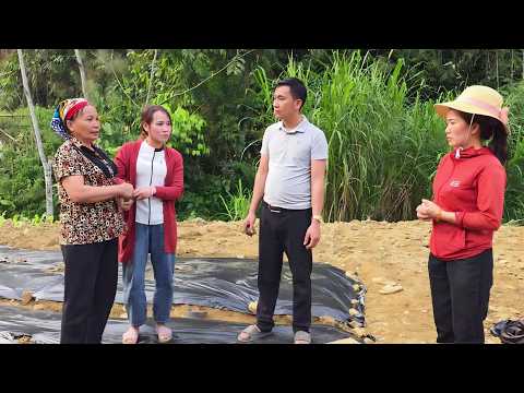 The mother-in-law compared Nhat to the strange girl standing in front of Hang.