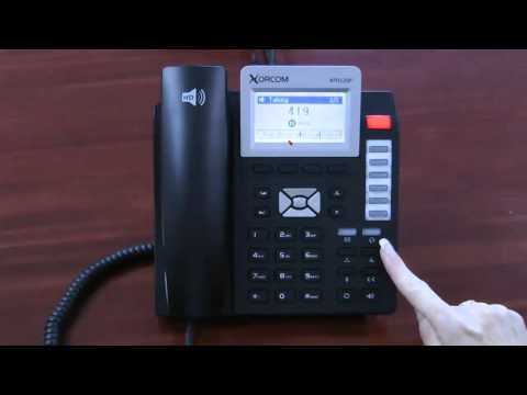 Call Hold and Resume - Xorcom IP Phones Video Tutorial