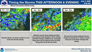 NWS Wakefield Impact Weather Briefing - Wed Jul 2 2025